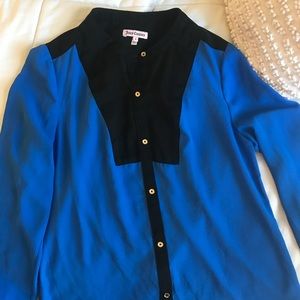 Blue Juicy Couture Blouse